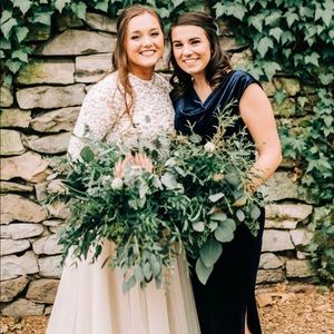 Gorgeous Velvet Floor-length Dress